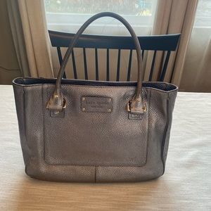 Kate Spade Handbag — Grey Metallic